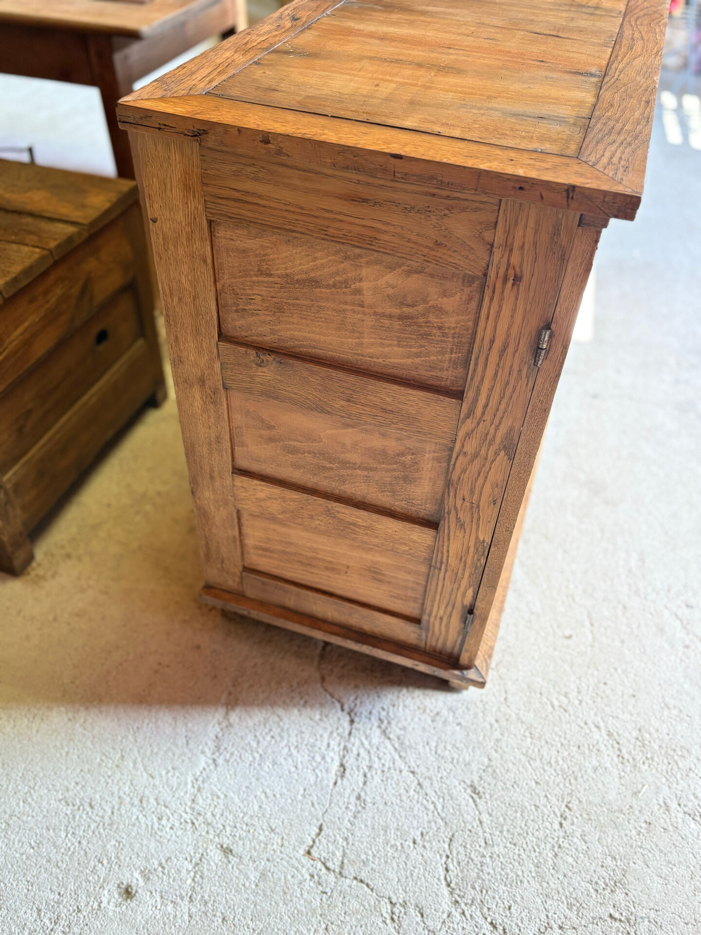 Renovated antique solid wood sideboard