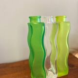 Trio of green wave soliflores