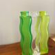 Trio de soliflores vague vert