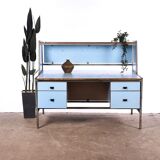 Vintage metal workbench