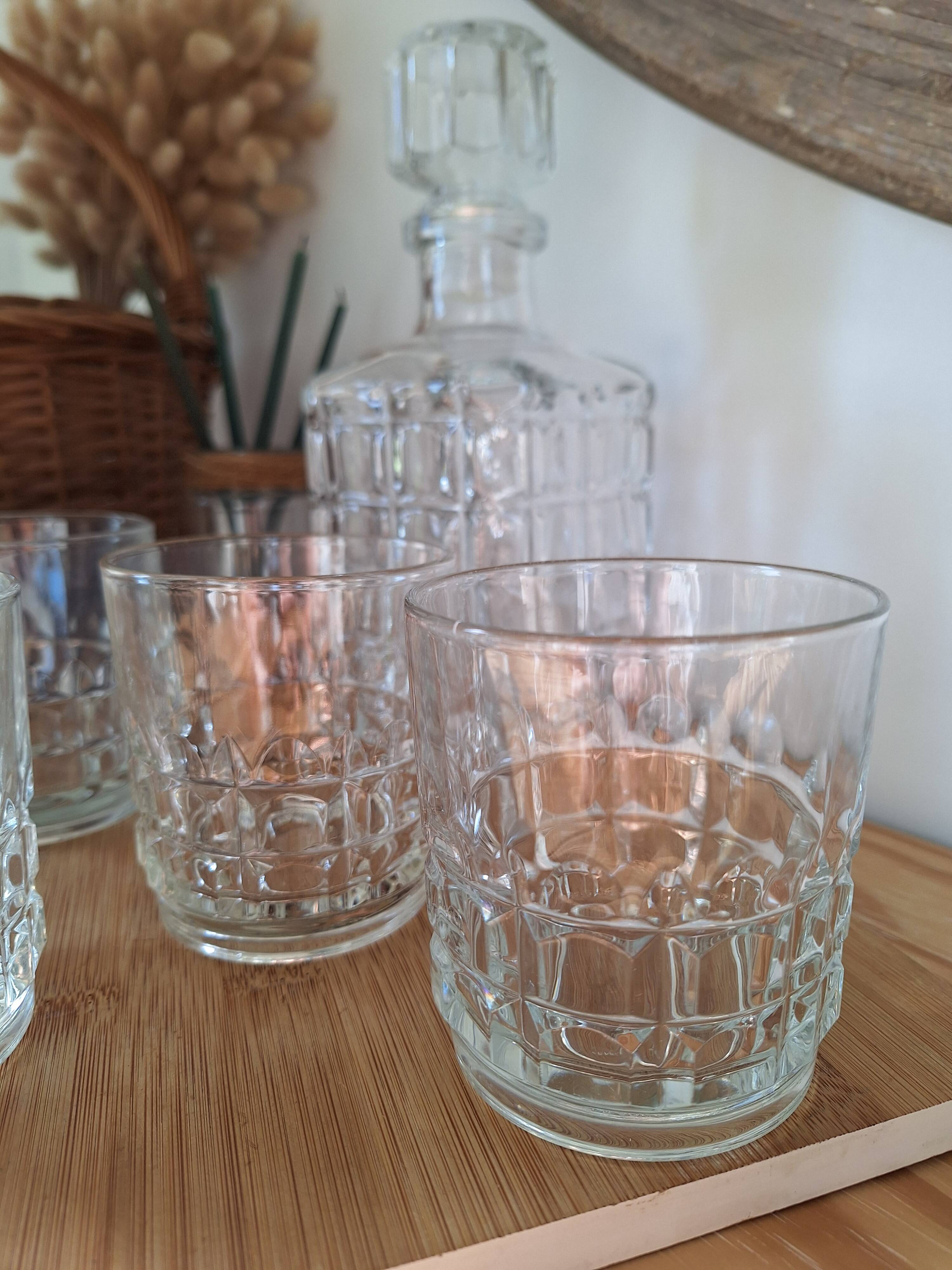 Carafe et verres à whisky