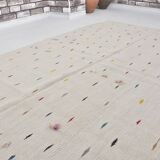 Vintage decorative hemp rug for the home, ref. 3672