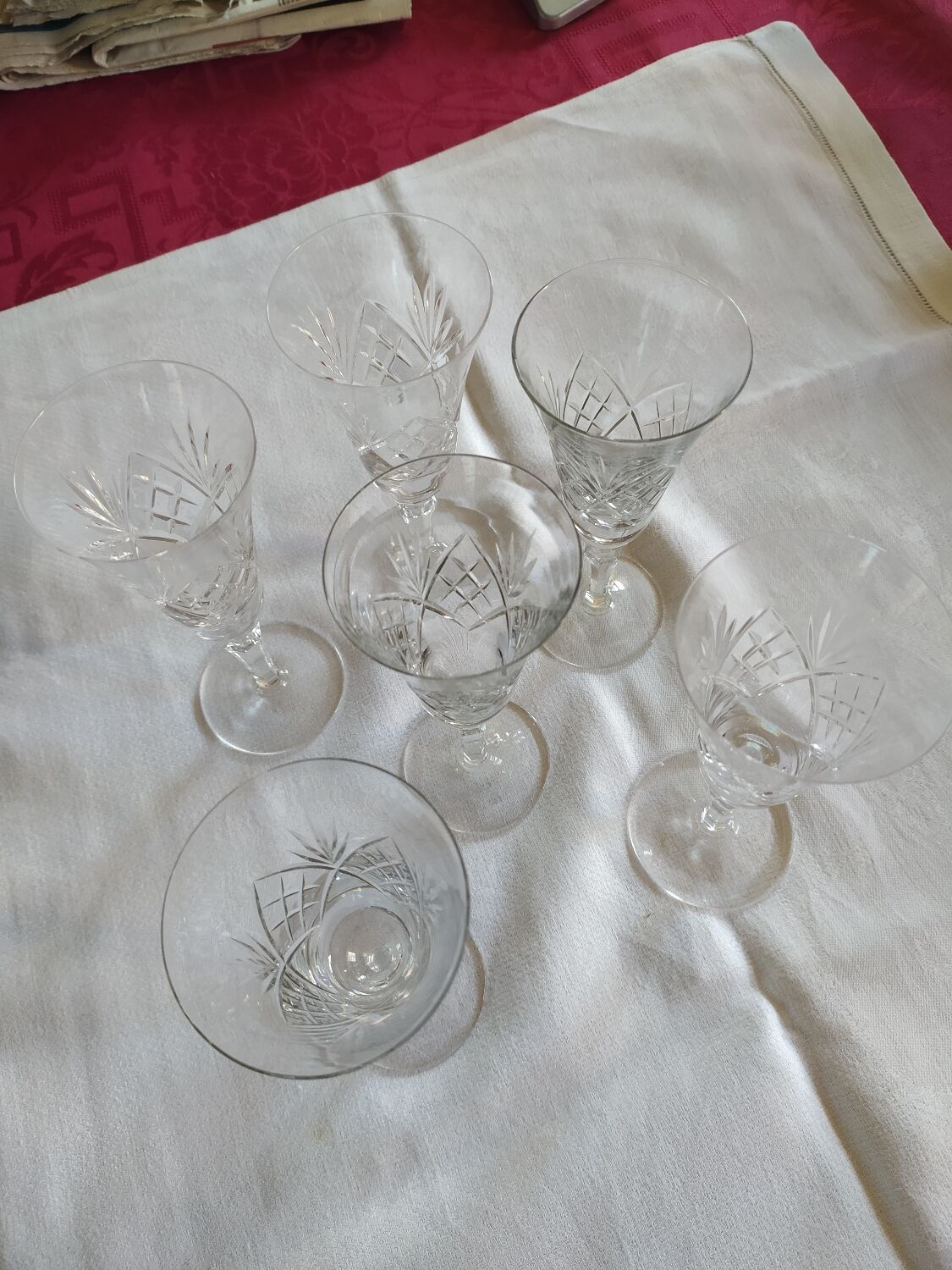 Flutes from the Bayel crystal factory