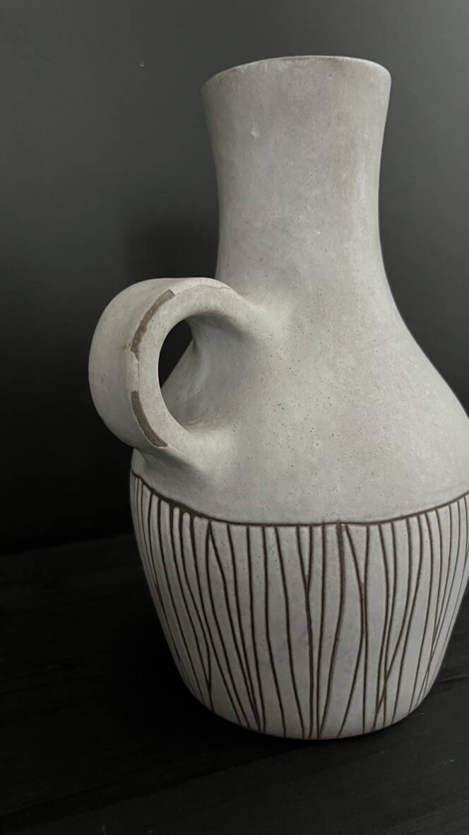 Ruelland ceramic pitcher