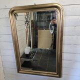 Louis Philippe style gilded mirror