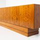 Mid-Century Modern Sideboard, Wood and Travertine, 1970s