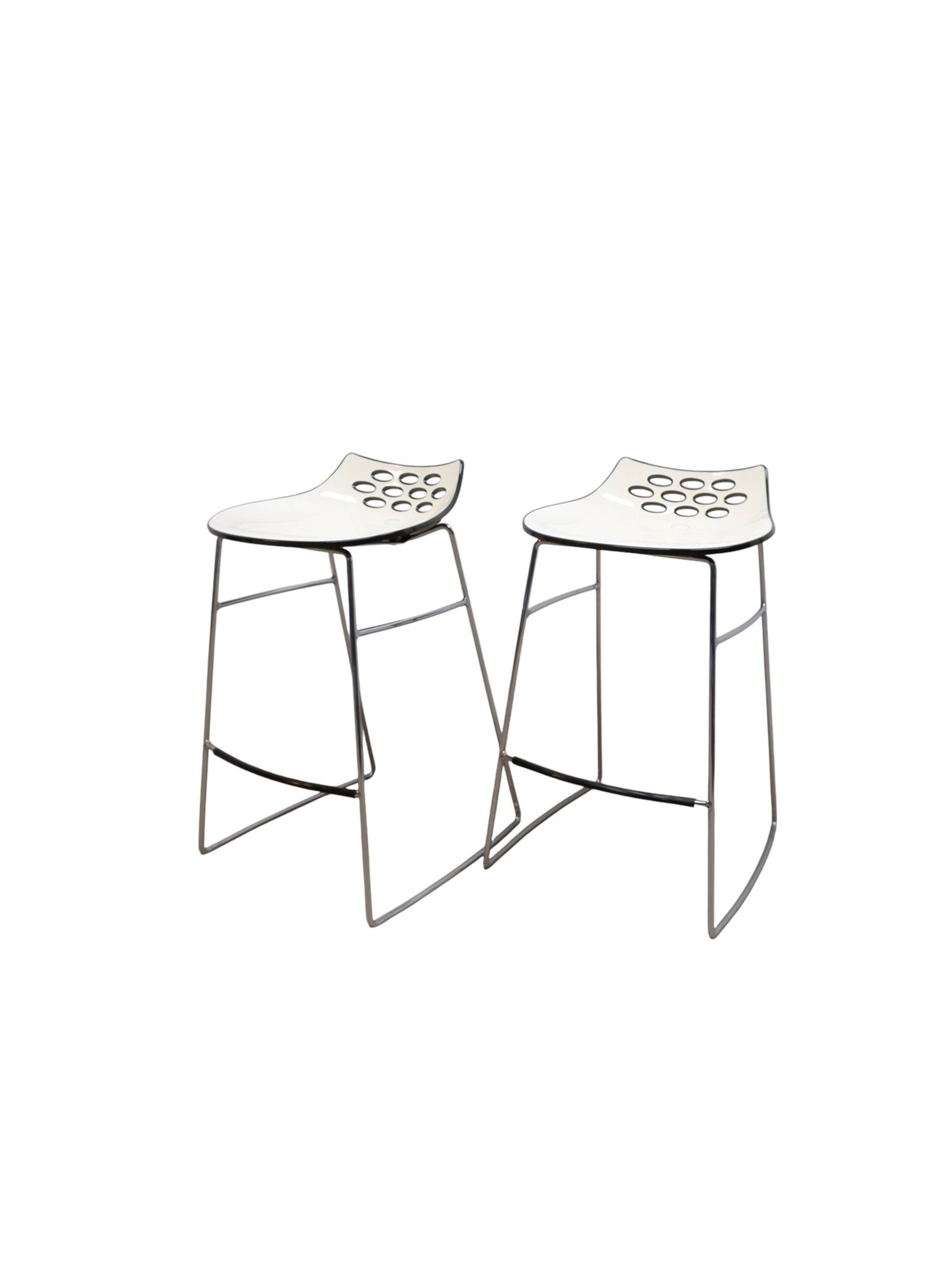 Set of 2 Italian JAM Bar Stools by Calligaris