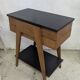 Bedside table compass foot end table 50 60 vintage Scandinavian