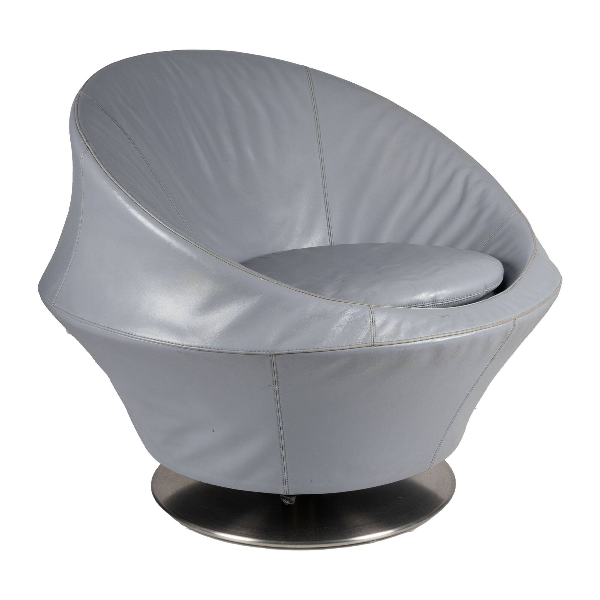 Grey Leather Leolux Ophelia