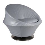 Grey Leather Leolux Ophelia