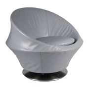 Grey Leather Leolux Ophelia