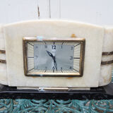 Clock art deco marble bayard
