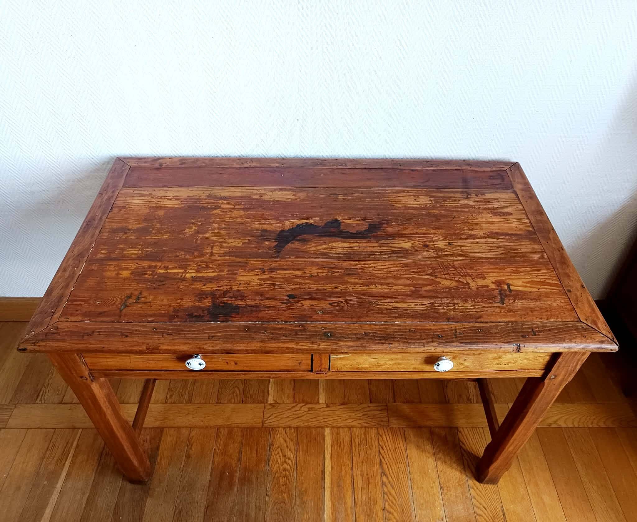 Farmhouse wooden desk