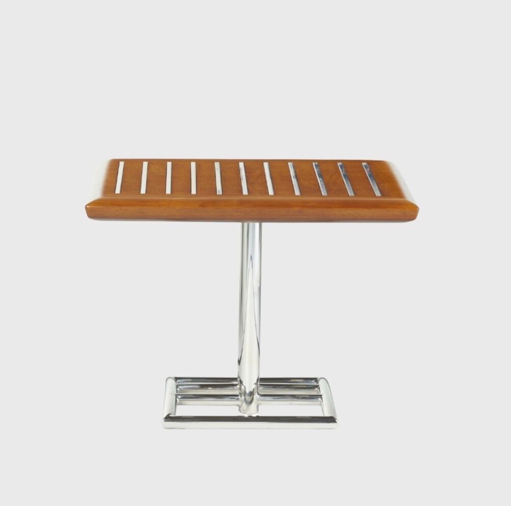 Side table / square coffee table - Riviera - Anne de Bejarry