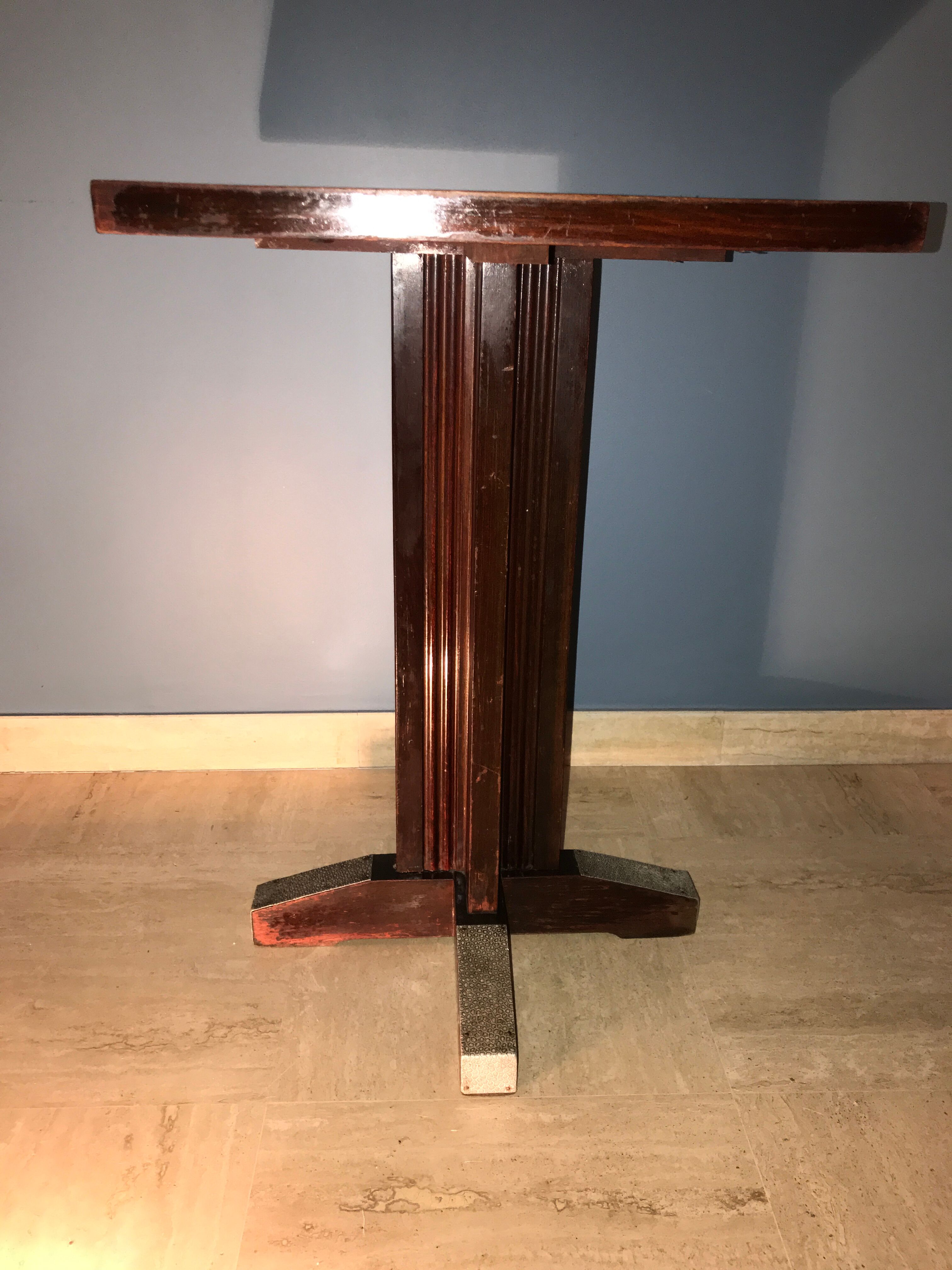 Art deco 1940 bistro table