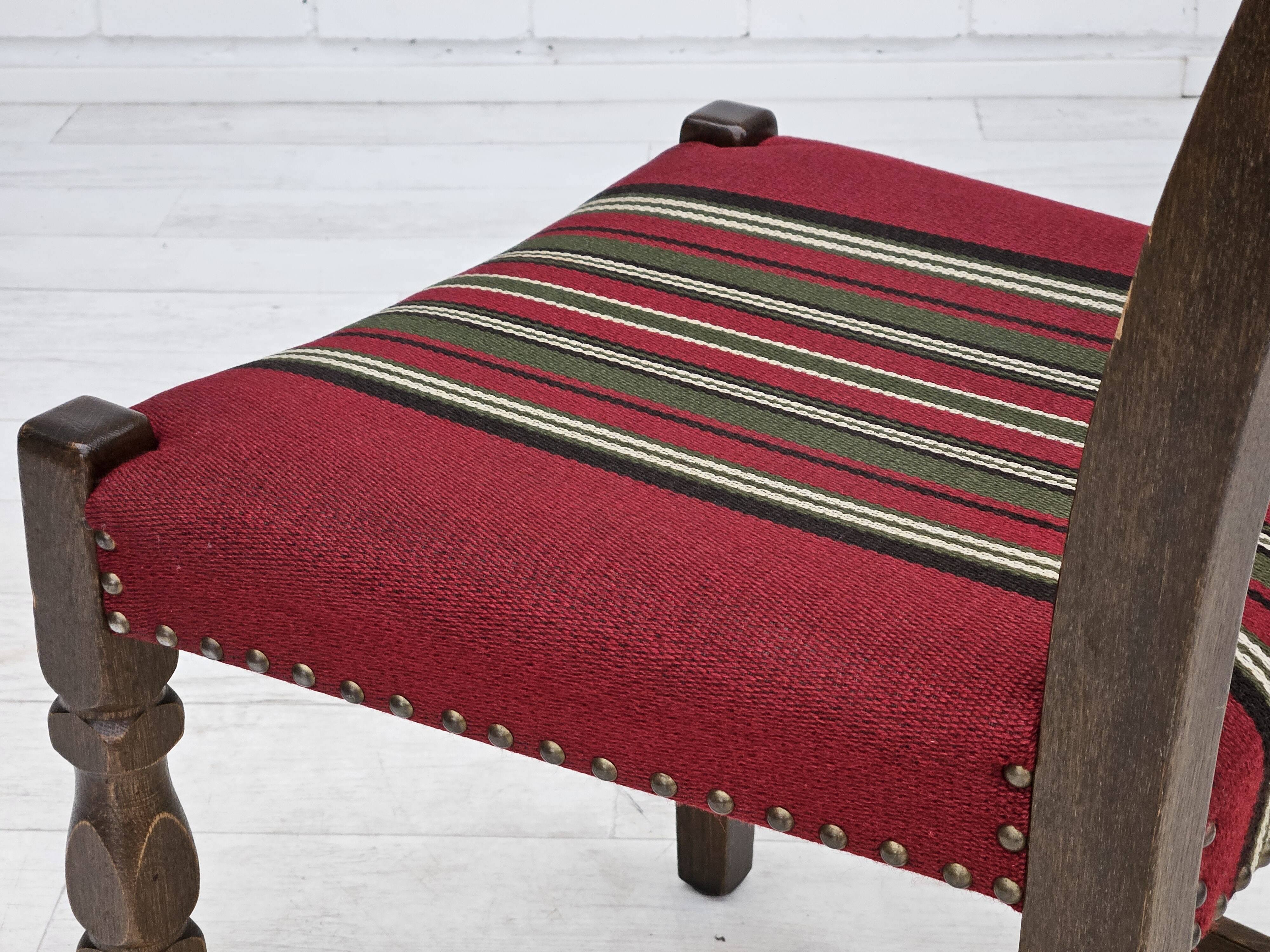 1960s, set of 5 pcs Danish dinning chairs, original good condition.