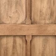 Parisian cabinet glazed raw wood nymphs and carved art nouveau decorations