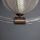Vintage pendant lamp in Murano glass by Barovier & Toso, 1940s.