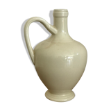 Pitcher with ceramic handle