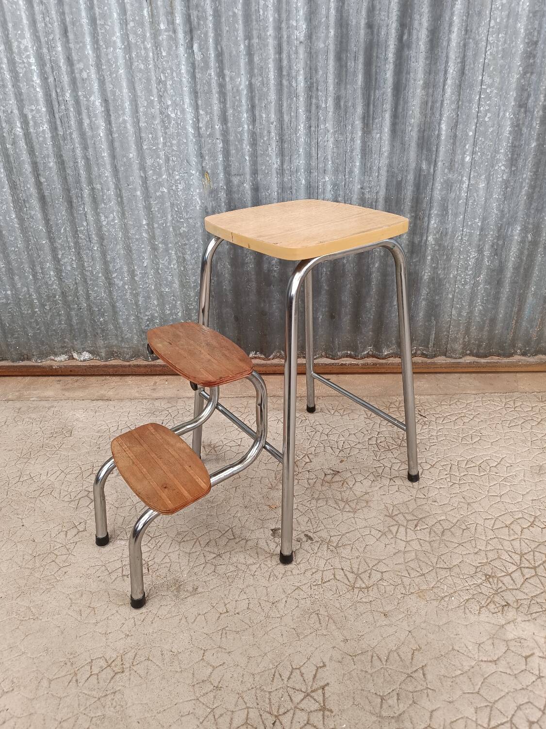 Vintage step stool