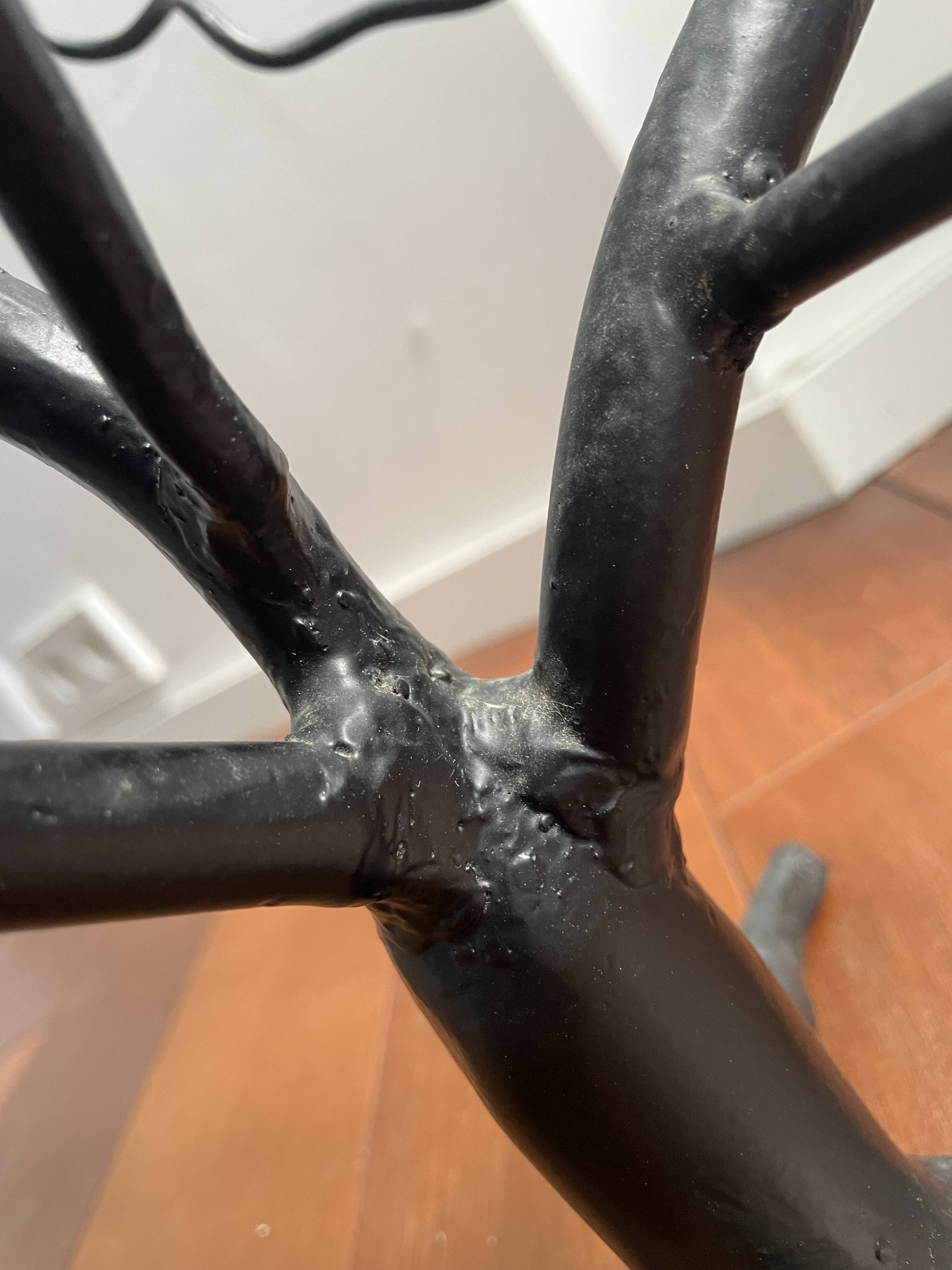 Candelabra 7 candles Wrought Iron