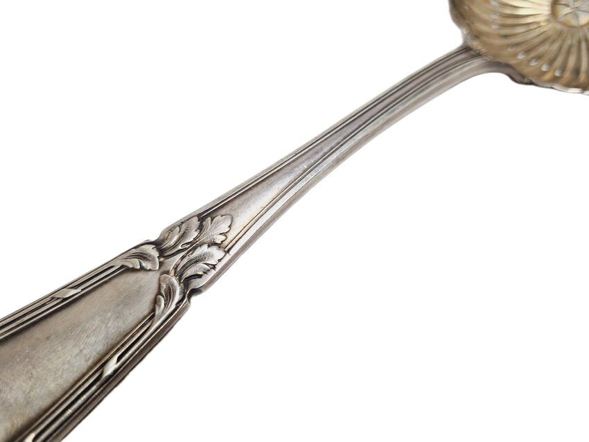 Biedermeier marinated tomato spoon, France, 1900s