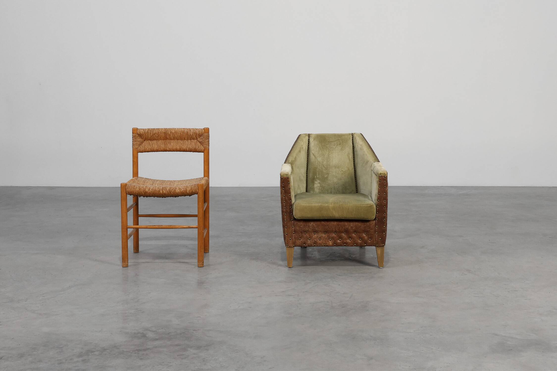 Sculptural Art Deco Armchair, France 1930s