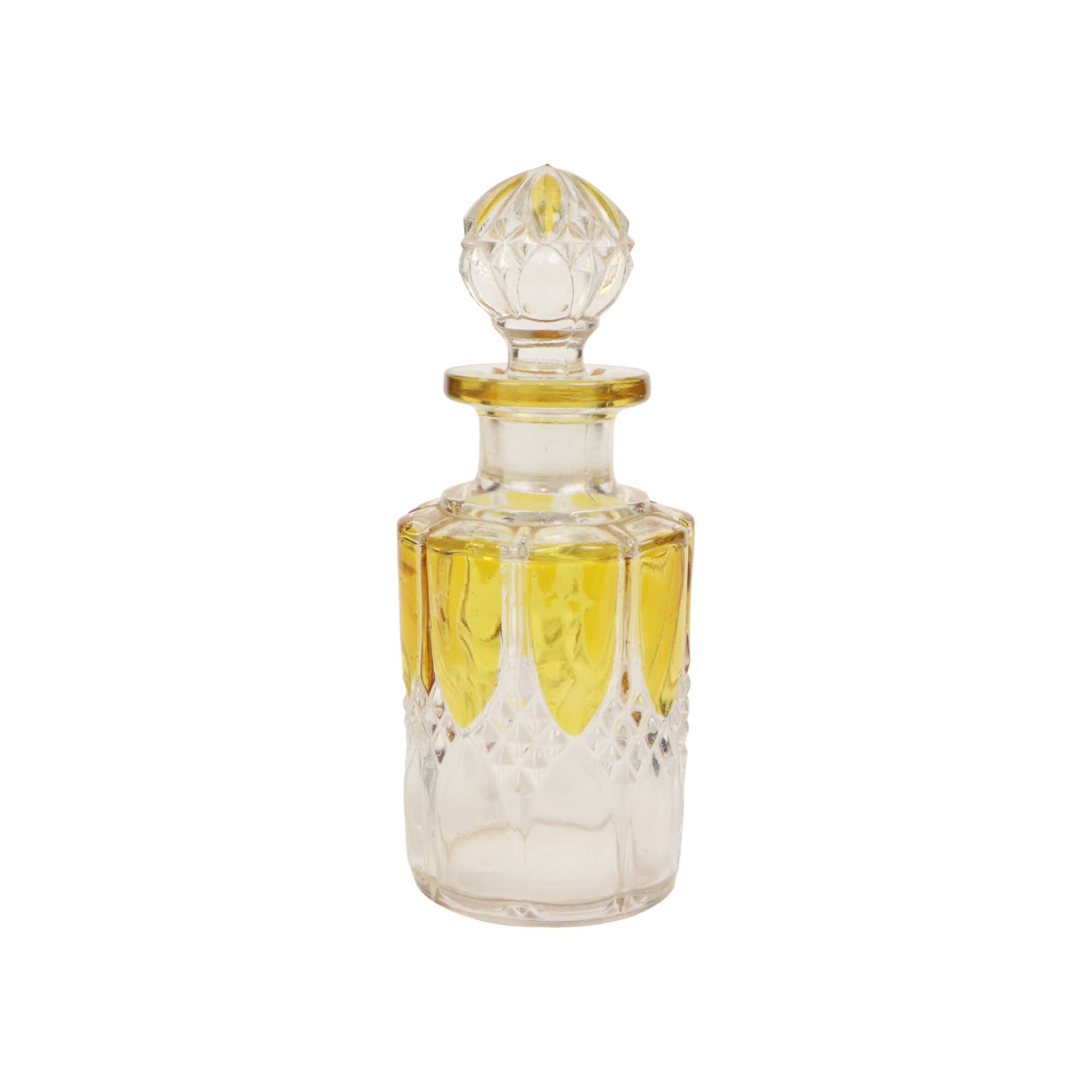 Art Deco Toilet Set Val Saint Lambert Crystal Perfume Bottle Dressing Table