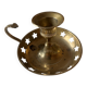 Brass cellar rat candlestick