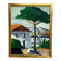Swedish Oil on Panel – “Tree by the House” by L. Niklasson – Dated 1975 – V