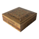 Jewelry box in wood and mother-of-pearl