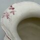 Antique toilet bowl in ironstone Lilas Creil and Montereau – Pic