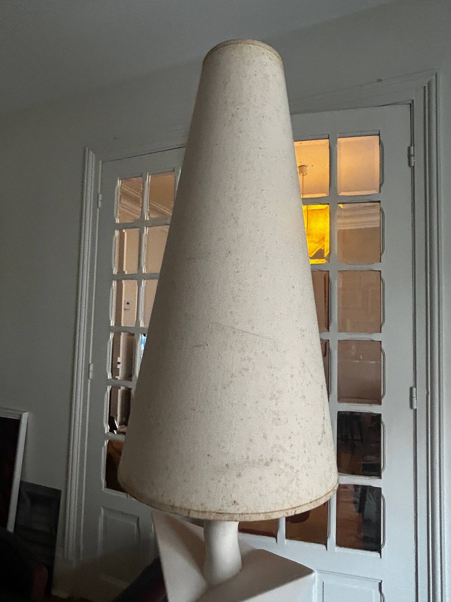 ceramic lamp by Pierre Casenove for Lunéville, 1980