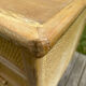 Vintage rattan low cabinet