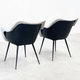 Boucle lounge / easy chairs