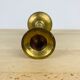 Vintage brass and plexiglass candle holder