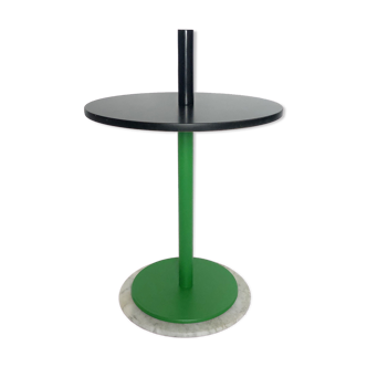 Table d'appoint Memphis des années 80 design italien en marbre