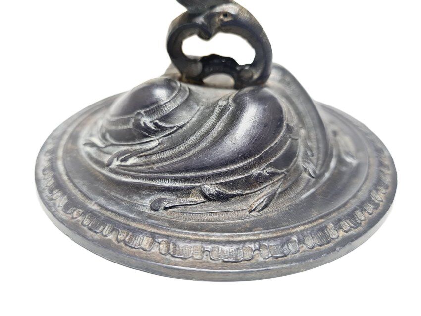 Art nouveau german candyer from loetz, 1890s