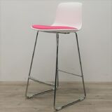 High stool enea lottus pink white