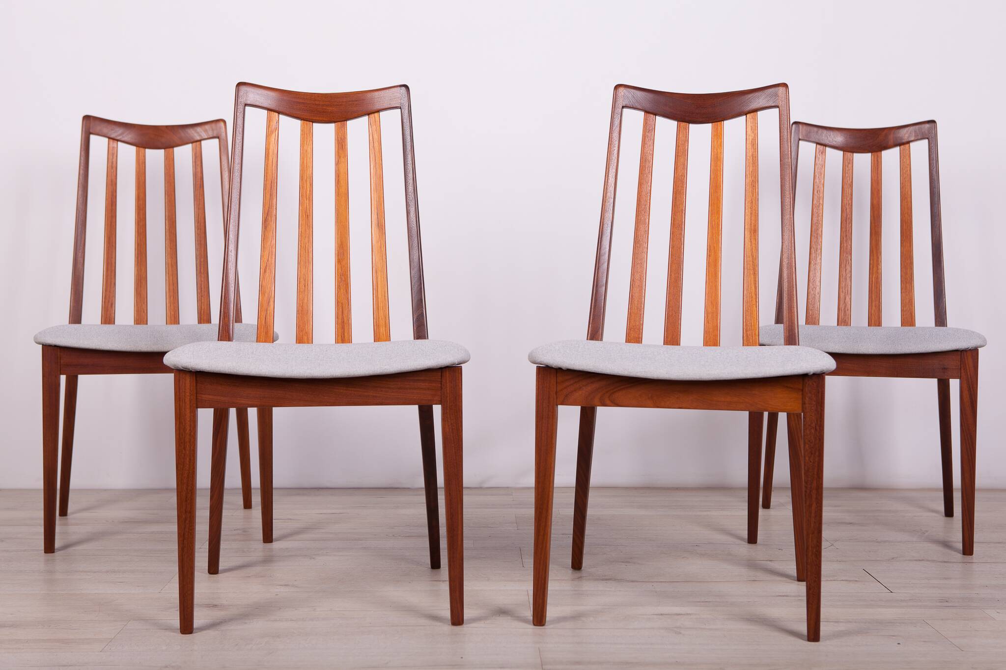 Teak Dining Chairs by Leslie Dandy for G-Plan, 1960s, Set of 4