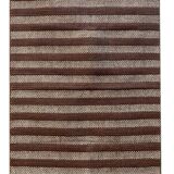 Tapis en laine rayé
