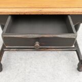 Vintage patinated desk table