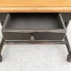 Table bureau vintage patinée