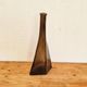 Vintage decorative bottle Paco O Frey in smoked glass from the 1970s.