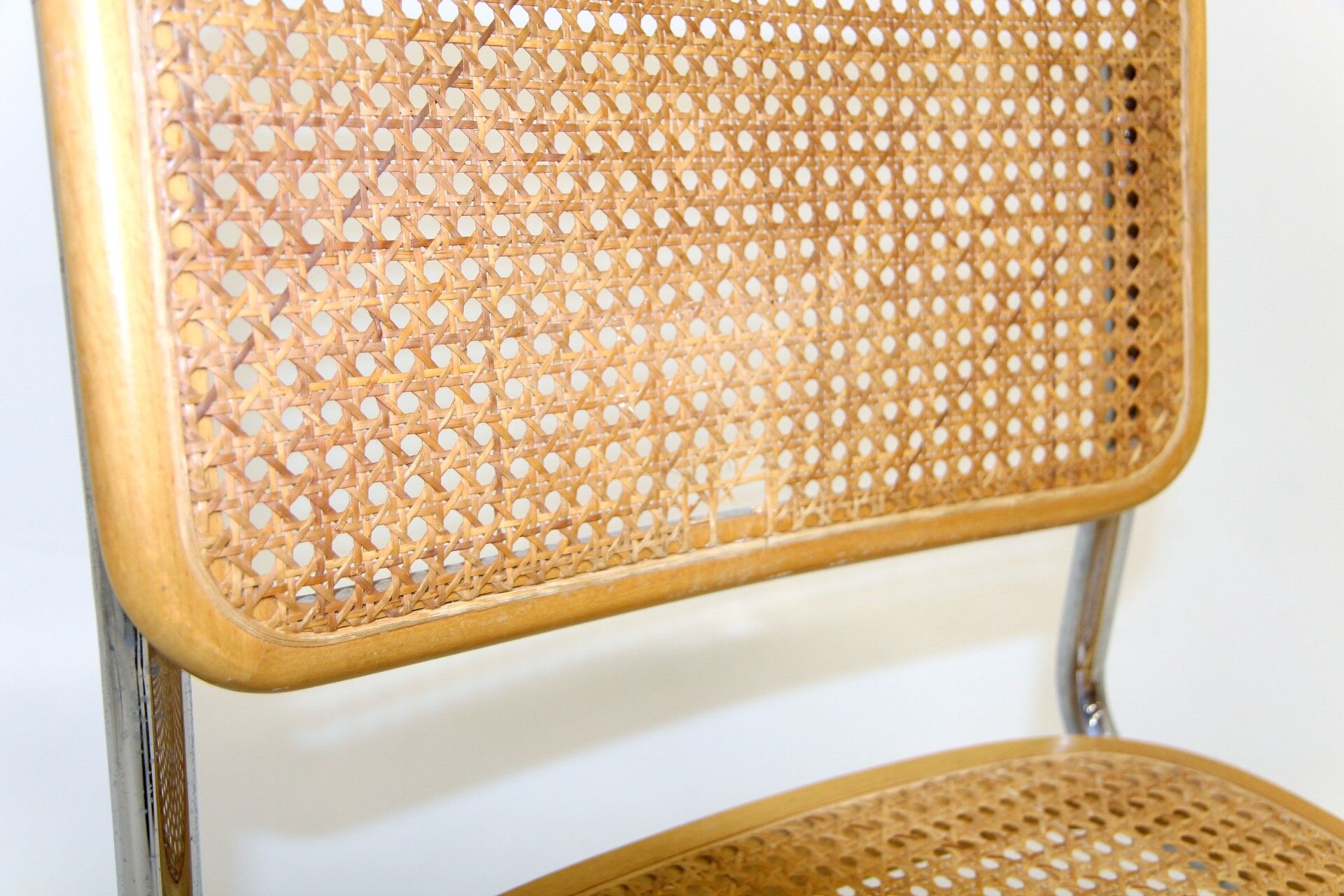 Set de 6 chaises "B32", Marcel Breuer, Italie 1990