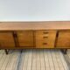 Vintage Scandinavian teak sideboard 1970s