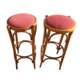 Paire de tabourets de bar