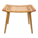 Stool - Teak - Cane weave - Danish design - 1960s.