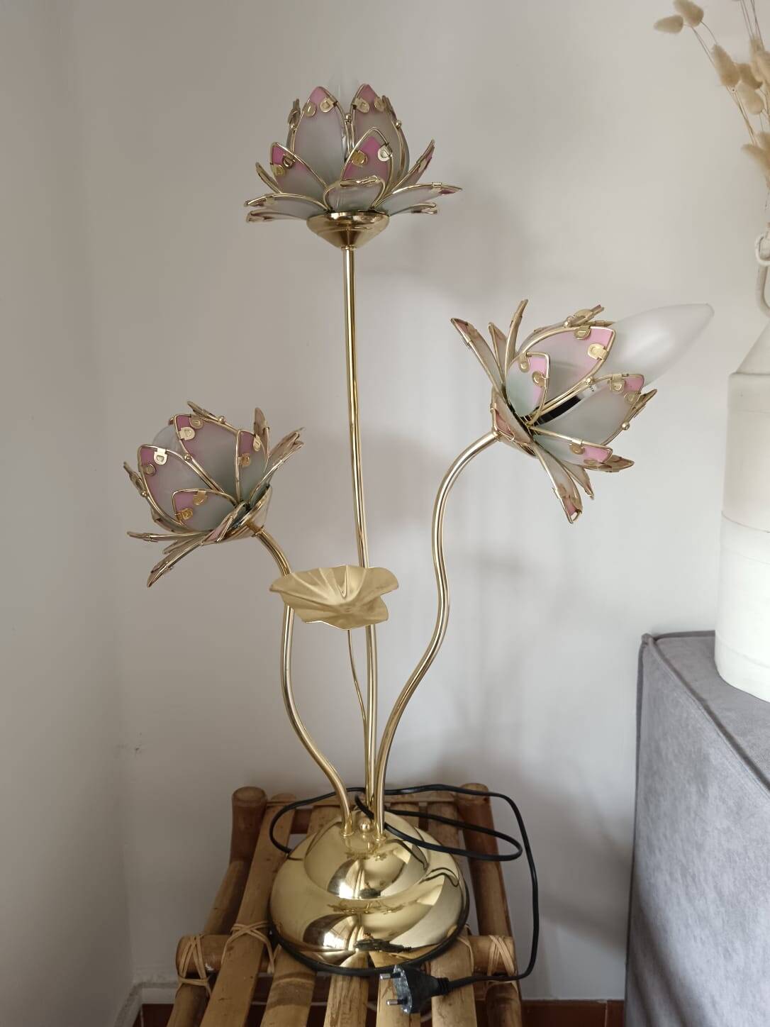 Lampe rétro nénuphar Kema Keur