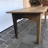 Walnut farmhouse table